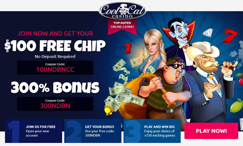 Secure login to Cool Cat Casino 2