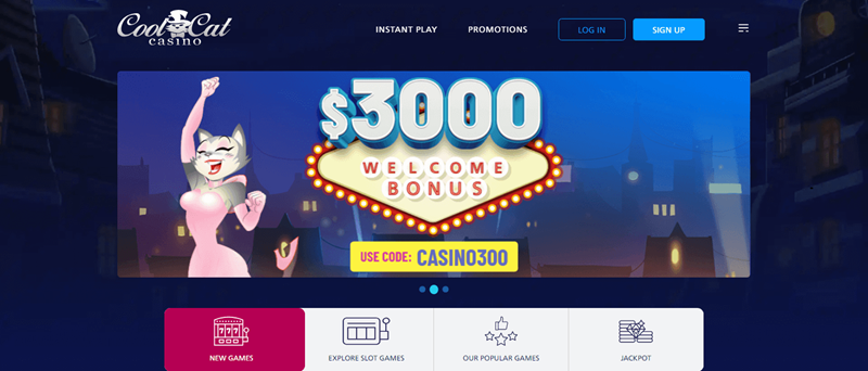 Secure login to Cool Cat Casino 4